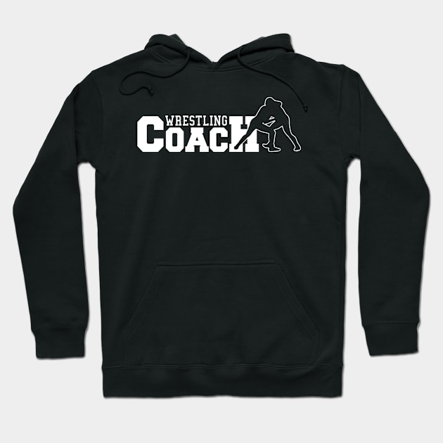 Wrestler Coach Funny Wrestling Dad Sport Gift Idea Hoodie by AngelGurro